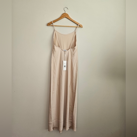 NWT Thakoon Dress Low Back Maxi Dress size 10‎ Sexy Strapless Black Tan - Picture 15 of 16